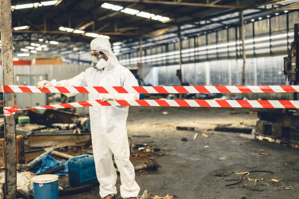 Professional Infectious Disease Decontamination technician working in Crescent, IA